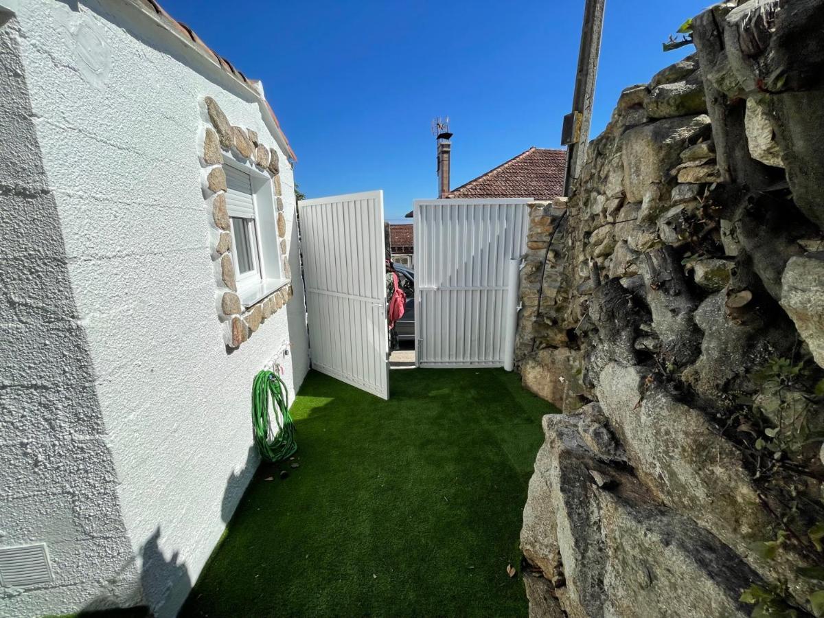 Casita Independiente Y Tres Apartamentos Con Piscina Ladeira Playa Baiona Luaran gambar