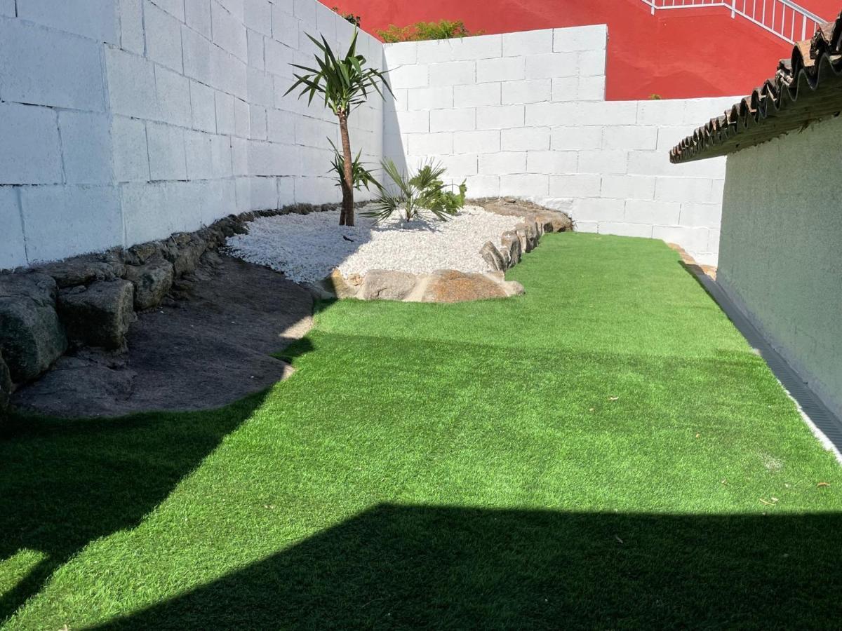 Casita Independiente Y Tres Apartamentos Con Piscina Ladeira Playa Baiona Luaran gambar