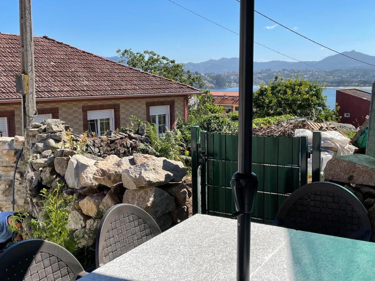 Casita Independiente Y Tres Apartamentos Con Piscina Ladeira Playa Baiona Luaran gambar