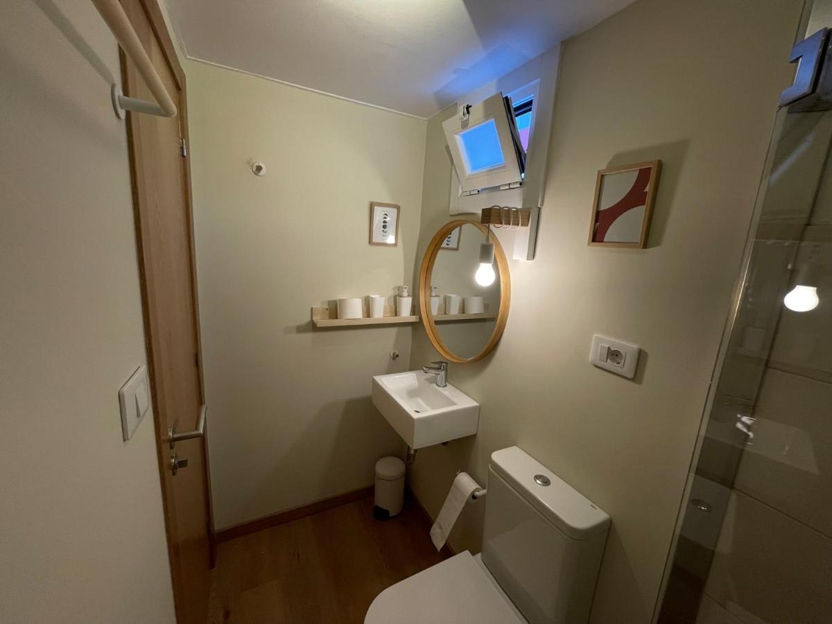 Casita Independiente Y Tres Apartamentos Con Piscina Ladeira Playa Baiona Luaran gambar