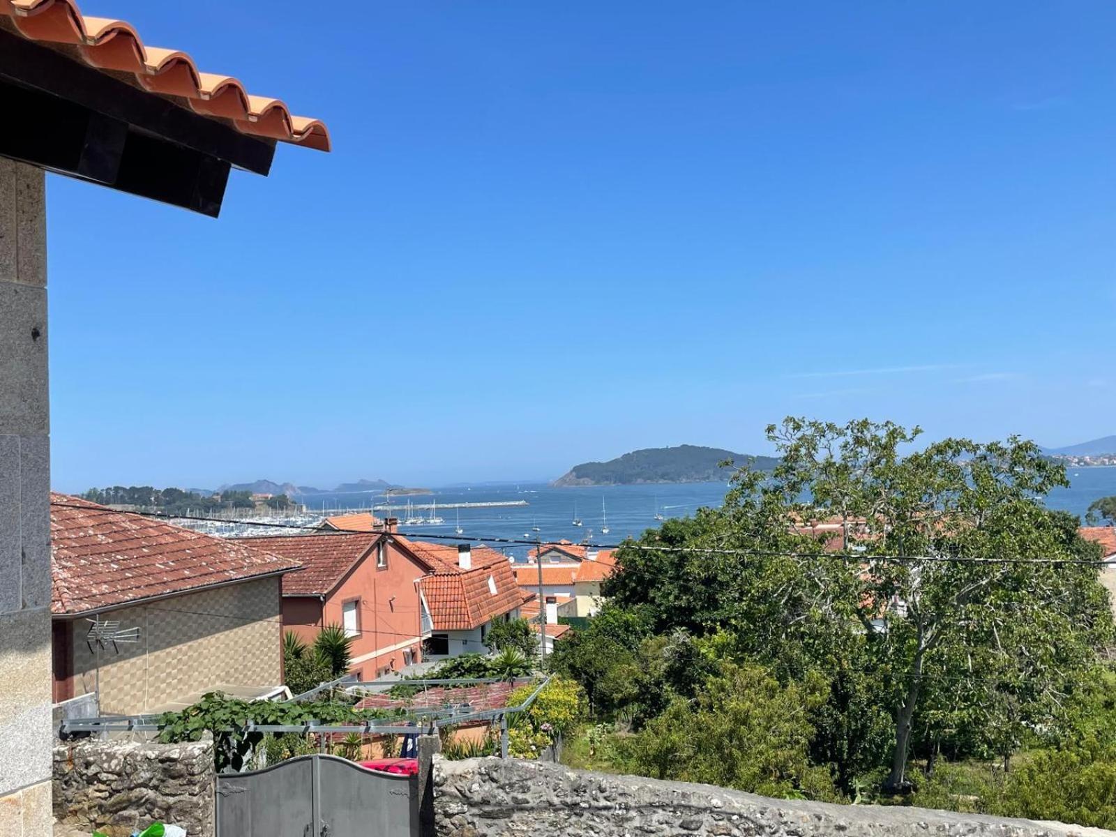 Casita Independiente Y Tres Apartamentos Con Piscina Ladeira Playa Baiona Luaran gambar