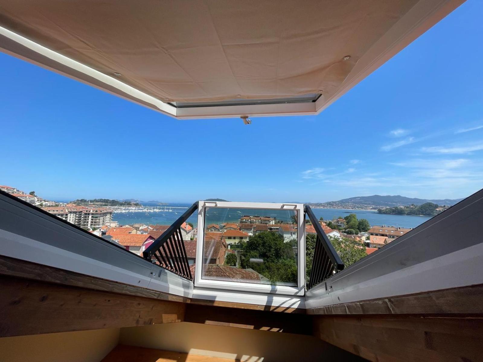 Casita Independiente Y Tres Apartamentos Con Piscina Ladeira Playa Baiona Luaran gambar