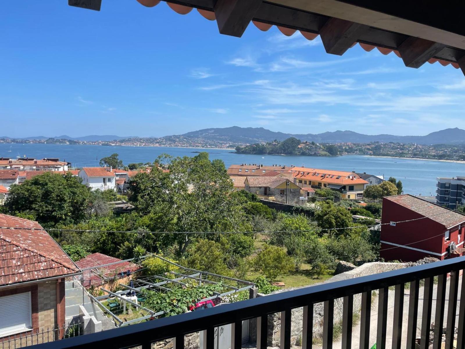 Casita Independiente Y Tres Apartamentos Con Piscina Ladeira Playa Baiona Luaran gambar