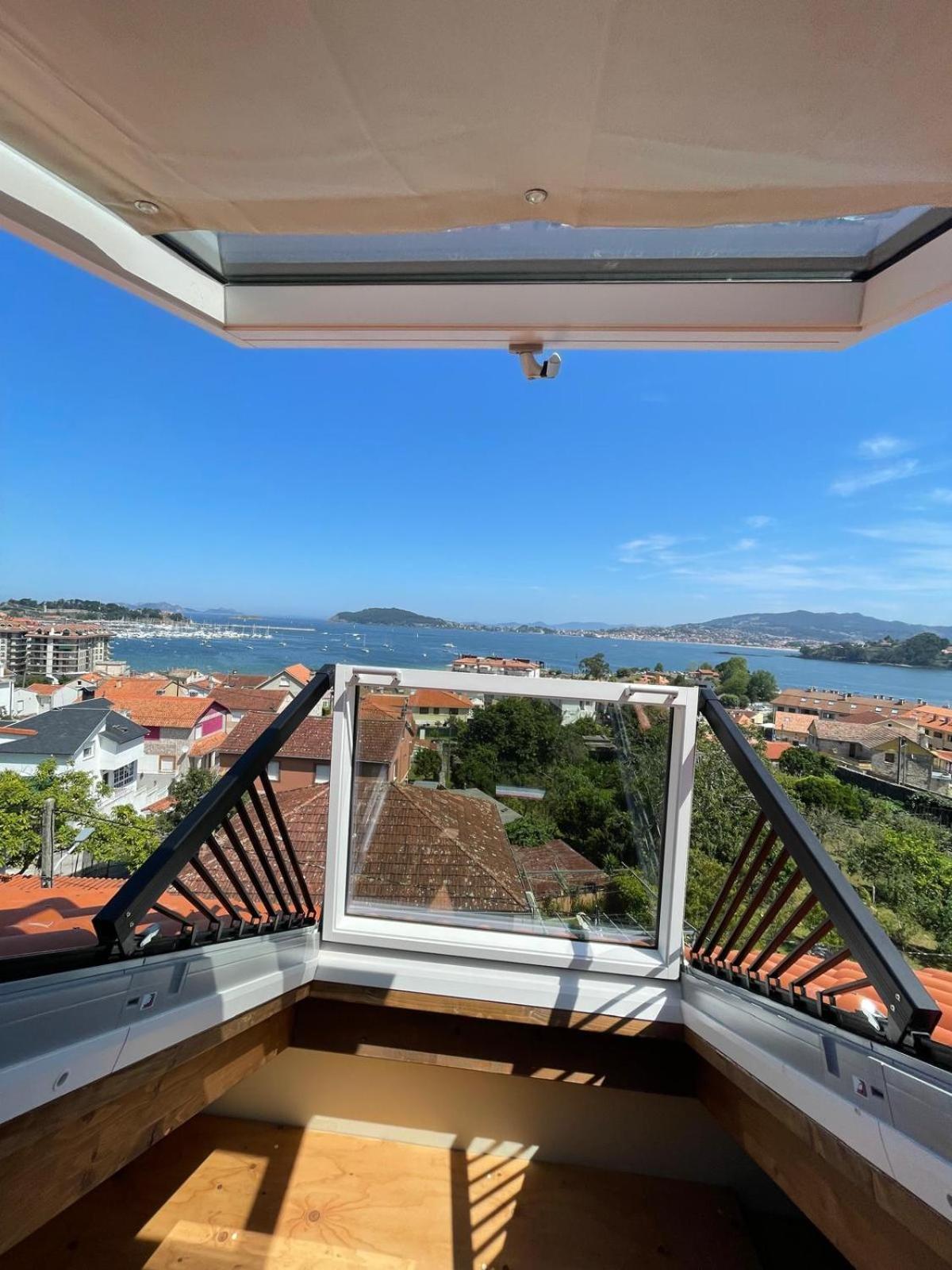 Casita Independiente Y Tres Apartamentos Con Piscina Ladeira Playa Baiona Luaran gambar