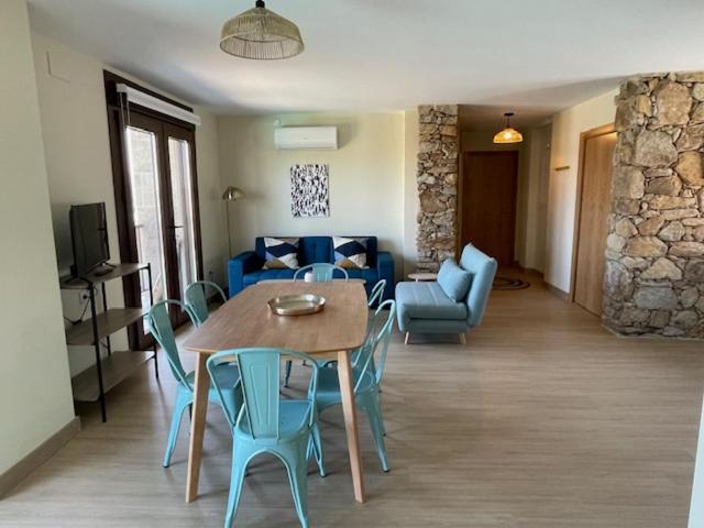 Casita Independiente Y Tres Apartamentos Con Piscina Ladeira Playa Baiona Luaran gambar