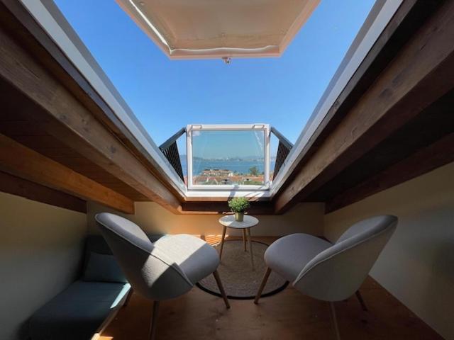 Casita Independiente Y Tres Apartamentos Con Piscina Ladeira Playa Baiona Luaran gambar
