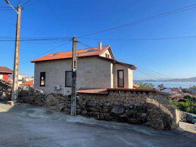 Casita Independiente Y Tres Apartamentos Con Piscina Ladeira Playa Baiona Luaran gambar