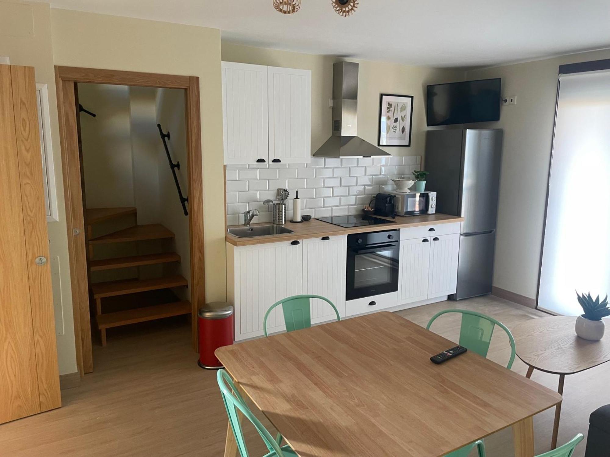 Casita Independiente Y Tres Apartamentos Con Piscina Ladeira Playa Baiona Luaran gambar